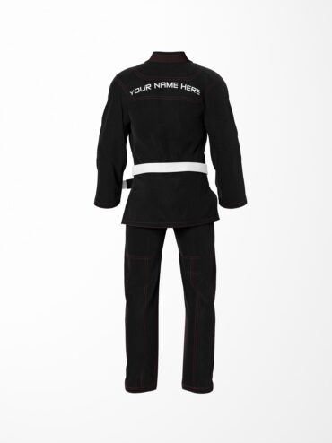 Custom Black Brazilian Jiu Jitsu Gi (Bjj Gi)