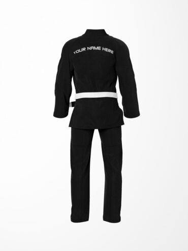 Custom NameLogo Black Brazilian Jiu Jitsu Gi (Bjj Gi)