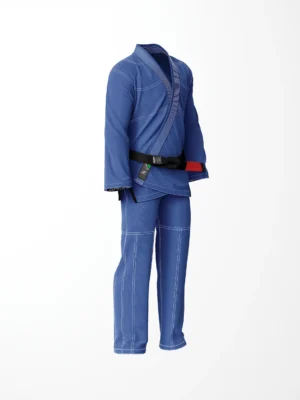 Custom Premium NameLogo Blue Brazilian Jiu Jitsu Gi (Bjj Gi)