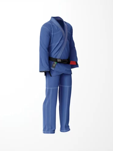 Custom Premium NameLogo Blue Brazilian Jiu Jitsu Gi (Bjj Gi)
