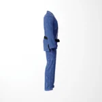 Premium Custom Name/Logo Blue Brazilian Jiu Jitsu Gi (Bjj Gi)