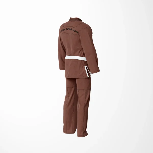 Custom Premium Name/Logo Brown Brazilian Jiu Jitsu Gi (Bjj Gi)