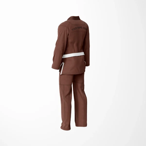 Custom Premium Name/Logo Brown Brazilian Jiu Jitsu Gi (Bjj Gi)