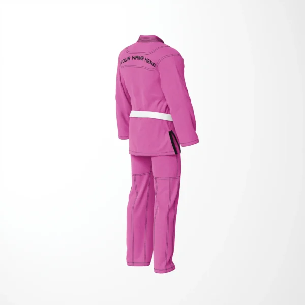 Custom Premium Name/Logo Pink Brazilian Jiu Jitsu Gi (Bjj Gi)