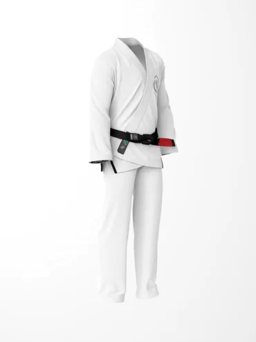Custom Premium NameLogo White Brazilian Jiu Jitsu Gi (Bjj Gi)