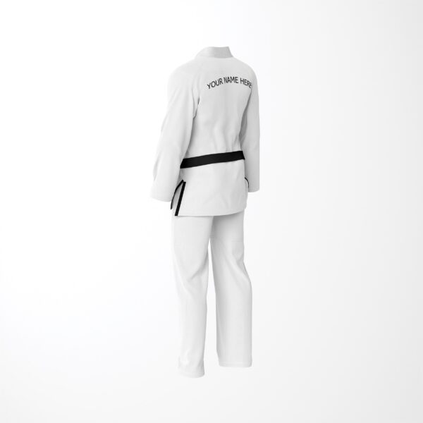 Custom Premium Name/Logo White Brazilian Jiu Jitsu Gi (Bjj Gi)