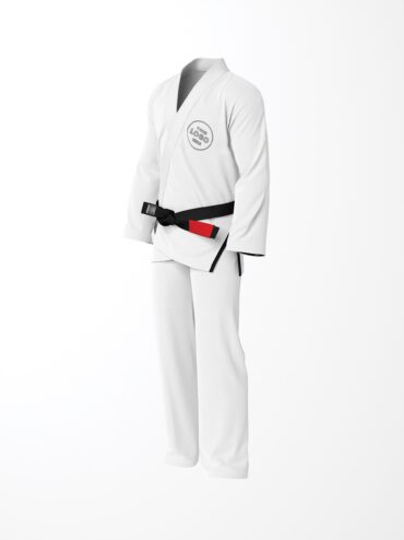 Custom Premium NameLogo White Brazilian Jiu Jitsu Gi (Bjj Gi)
