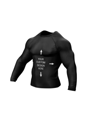 Exclusive Custom Black Rashguard