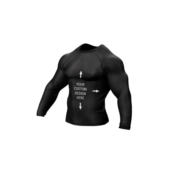 Exclusive Custom Black Rashguard