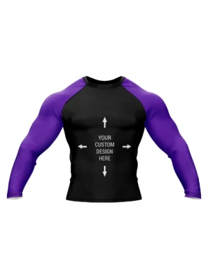 Exclusive Custom Purple Rashguard
