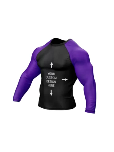 Exclusive Custom Purple Rashguard