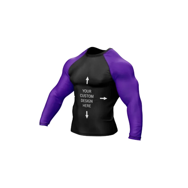 Exclusive Custom Purple Rashguard