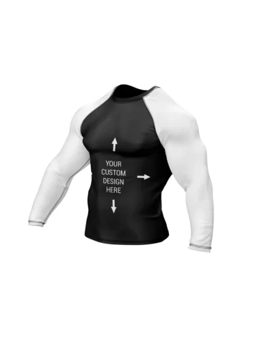 Exclusive Custom White Rashguard