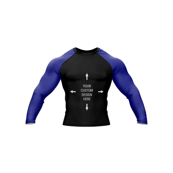 Exclusive Custom Blue Rashguard