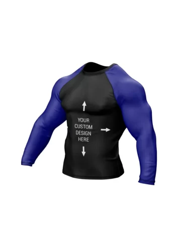 Exclusive Custom Blue Rashguard