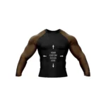 Exclusive Custom Brown Rashguard