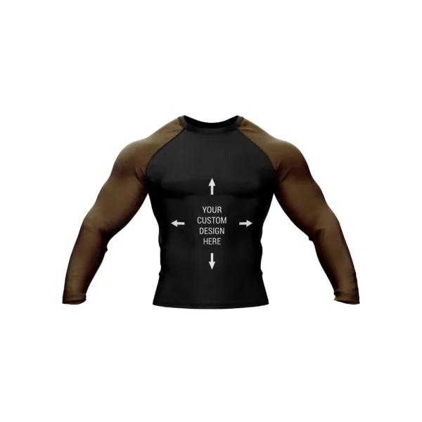 Exclusive Custom Brown Rashguard