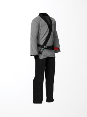 Premium Custom Name/Logo Grey Brazilian Jiu Jitsu Gi (Bjj Gi)