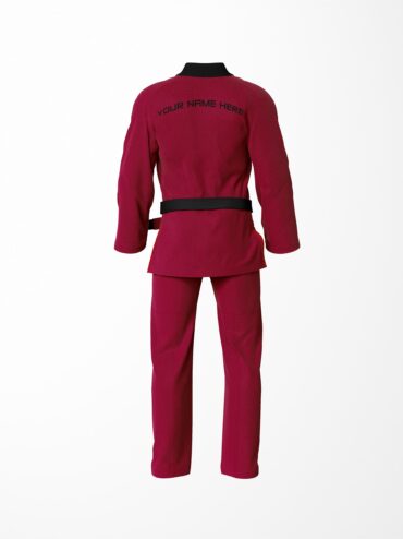 Premium Custom Burgundy Brazilian Jiu Jitsu Gi (Bjj Gi)