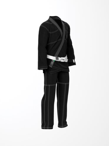 Premium Custom NameLogo Black Brazilian Jiu Jitsu Gi (Bjj Gi)