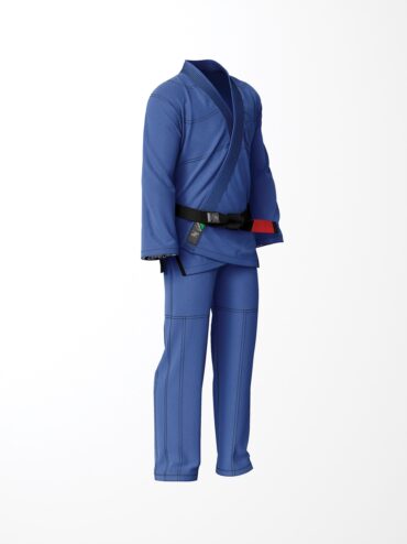 Premium Custom NameLogo Blue Brazilian Jiu Jitsu Gi (Bjj Gi)