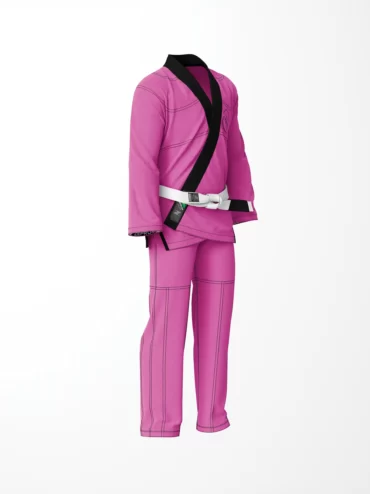 Premium Custom NameLogo Pink Brazilian Jiu Jitsu Gi (Bjj Gi)