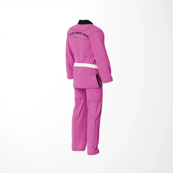 Premium Custom Name/Logo Pink Brazilian Jiu Jitsu Gi (Bjj Gi)