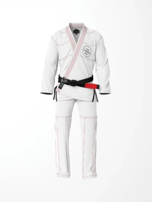 Premium Custom Name/Logo White Brazilian Jiu Jitsu Gi (Bjj Gi)