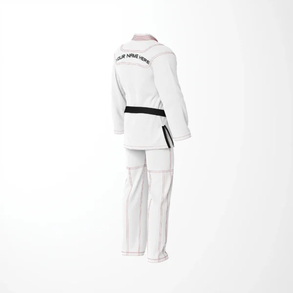 Premium Custom Name/Logo White Brazilian Jiu Jitsu Gi (Bjj Gi)