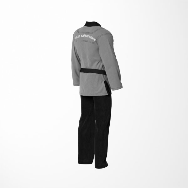 Premium Custom Name/Logo Grey Brazilian Jiu Jitsu Gi (Bjj Gi)
