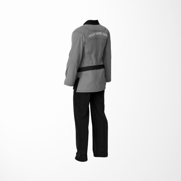 Premium Custom Name/Logo Grey Brazilian Jiu Jitsu Gi (Bjj Gi)