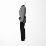 Premium Custom Name/Logo Grey Brazilian Jiu Jitsu Gi (Bjj Gi)