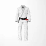 Standard White With Black Thread Brazilian Jiu Jitsu Gi (Bjj Gi)