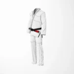 Standard White With Black Thread Brazilian Jiu Jitsu Gi (Bjj Gi)