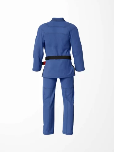 Zeprum Standard Blue With Black Thread Brazilian Jiu Jitsu Gi (Bjj Gi)