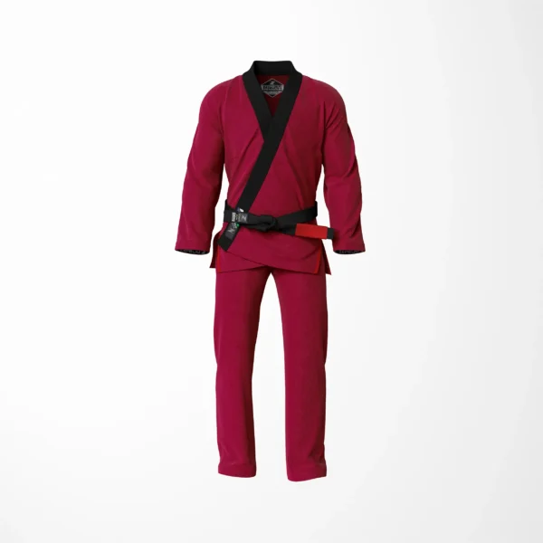 Zeprum Standard Burgundy Brazilian Jiu Jitsu Gi (BJJ GI)