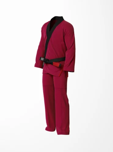 Zeprum Standard Burgundy Brazilian Jiu Jitsu Gi ( BJJ GI)