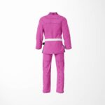 Zeprum Standard Pink With Black Thread Brazilian Jiu Jitsu Gi (Bjj Gi)