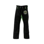 Zeprum Premium Brazilian Jiu Jitsu Gi (Bjj Gi) Black With Green
