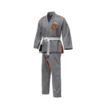 Zeprum Premium Brazilian Jiu Jitsu Gi (Bjj Gi) Grey With Orange