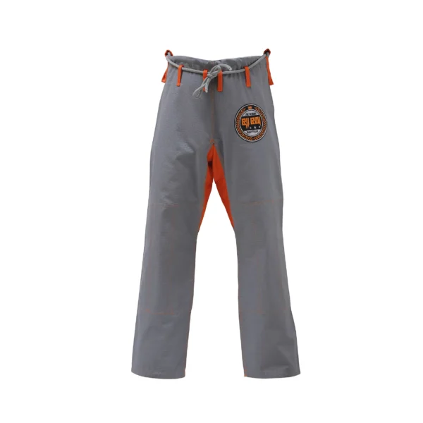 Zeprum Premium Brazilian Jiu Jitsu Gi (Bjj Gi) Grey With Orange